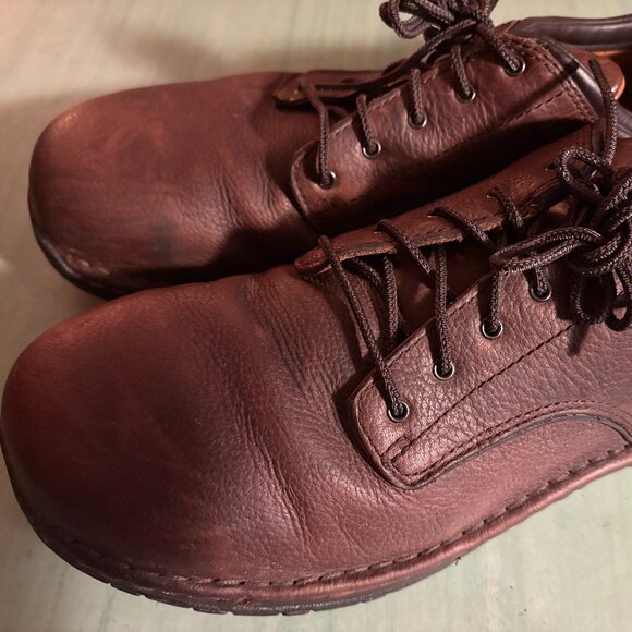 Mens Red Wing Safety Toe Brown Leather 6704 Work Shoes Size 10.5 D - Picture 1 of 16